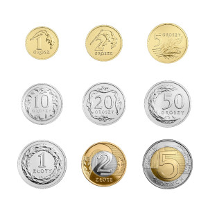 Na zdjęciu Rocznik 2017 UNC - Komplet monet obiegowych III RP