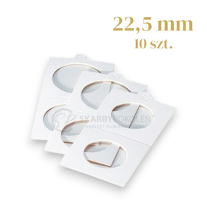 Holder samoprzylepny biały MATRIX (22.5 mm) - 10 szt. - LEUCHTTURM