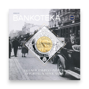 Na zdjęciu Magazyn Bankoteka - Wydanie jubileuszowe - Wiosna 2024 - 100 lat polskiego złotego