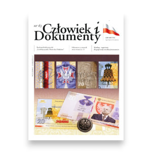 Na zdjęciu Kwartalnik - Człowiek i Dokumenty - Numer 63 - IV kwartał 2021