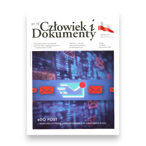 Na zdjęciu Kwartalnik - Człowiek i Dokumenty - Numer 76 - I kwartał 2025