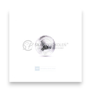 Na zdjęciu Folder emisyjny - 100. rocznica odzyskania przez Polskę niepodległości (srebrna kula) - Język EN