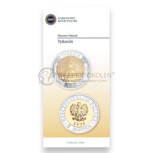 Na zdjęciu Folder emisyjny - Tykocin - Odkryj Polskę - Język EN - 2025