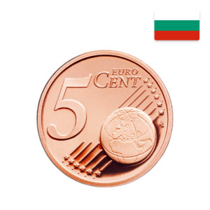 Na zdjęciu Moneta – Bułgaria – 5 eurocentów – 2026