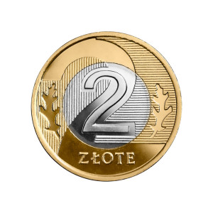 Na zdjęciu Moneta - 2 złote 2023 - MW - Stan UNC